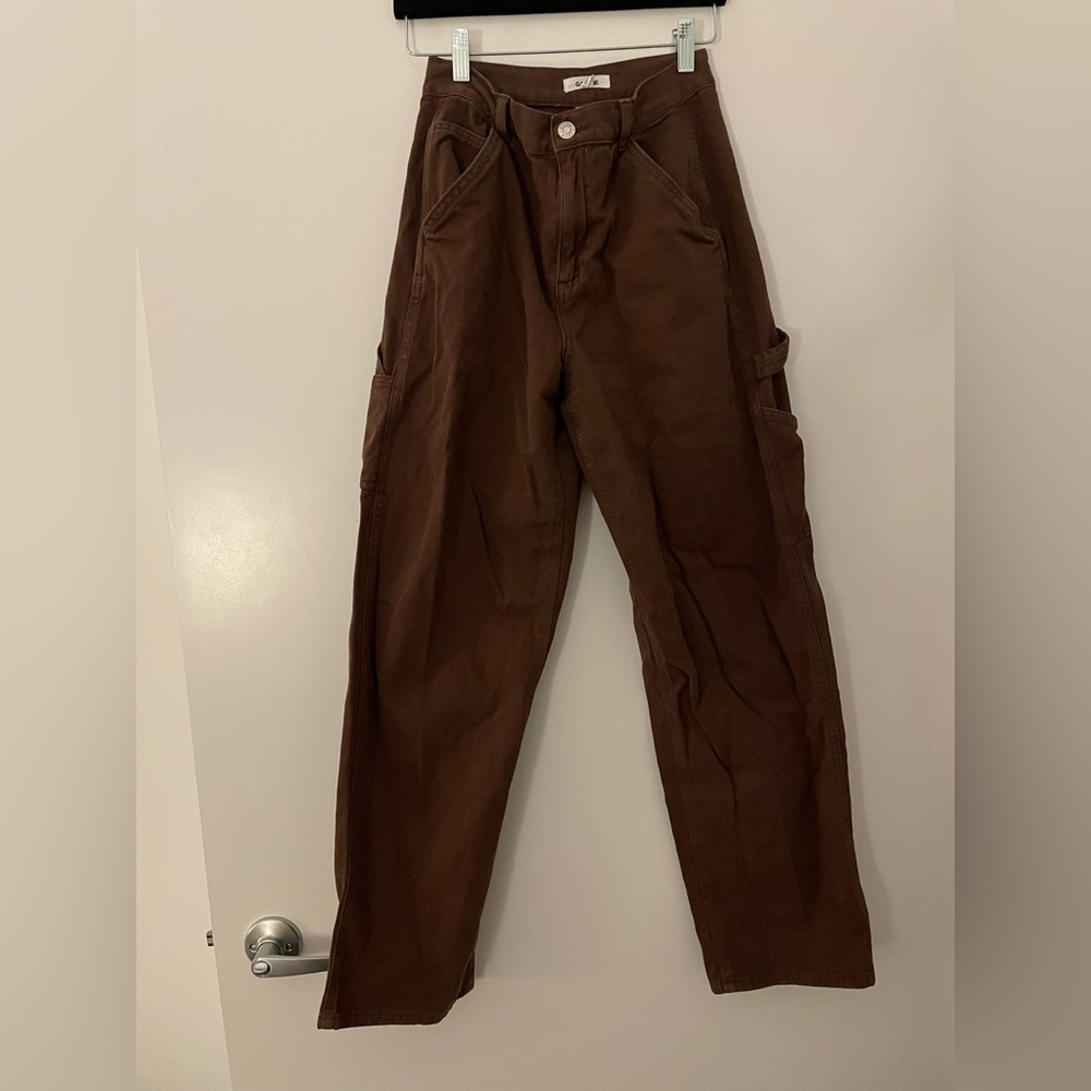 Garage Brown Cargo Pants